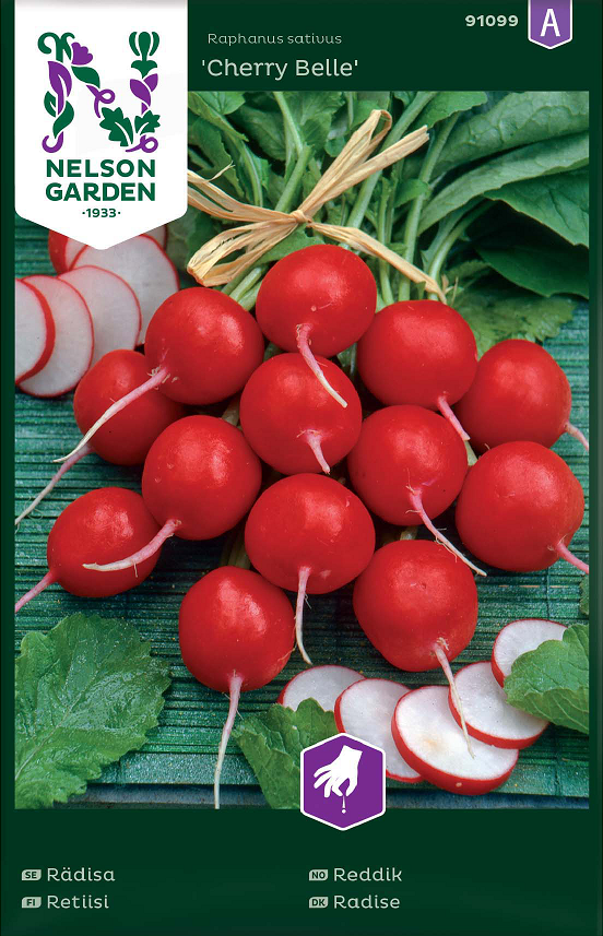 Rädisa 'Cherry Belle' - Fröer