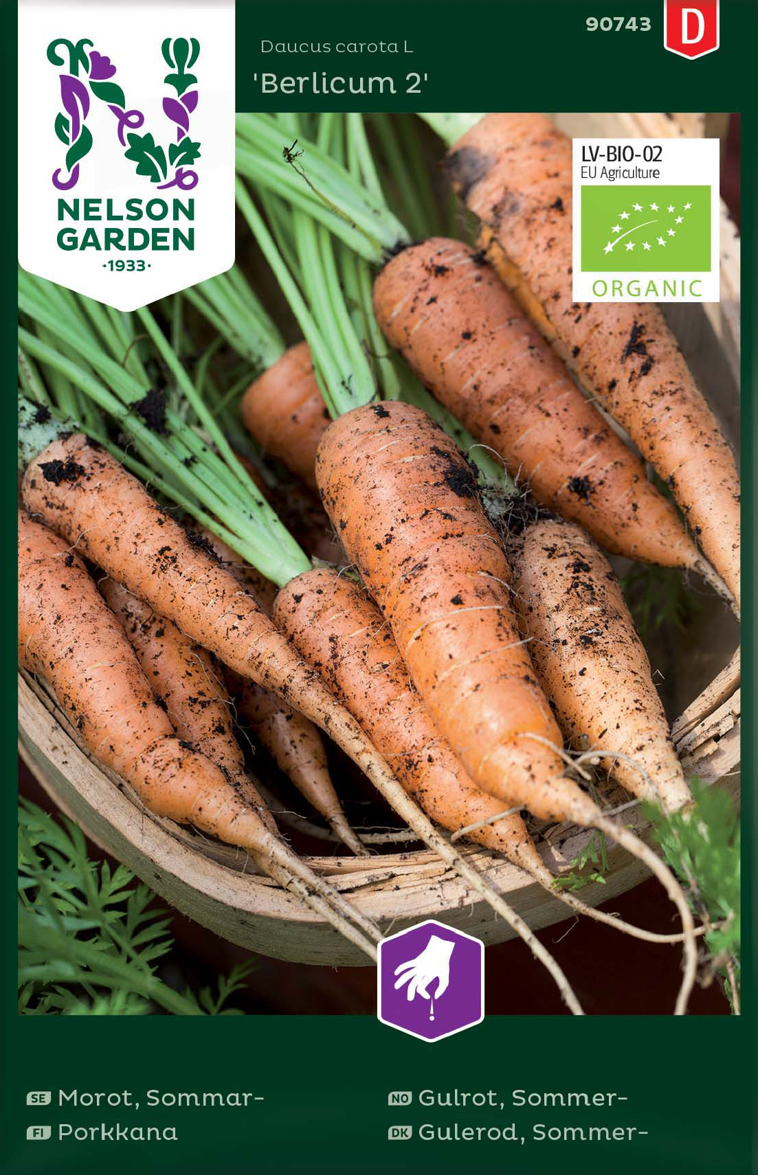 Sommarmotot 'Berlicum 2' Organic frö - Fröer