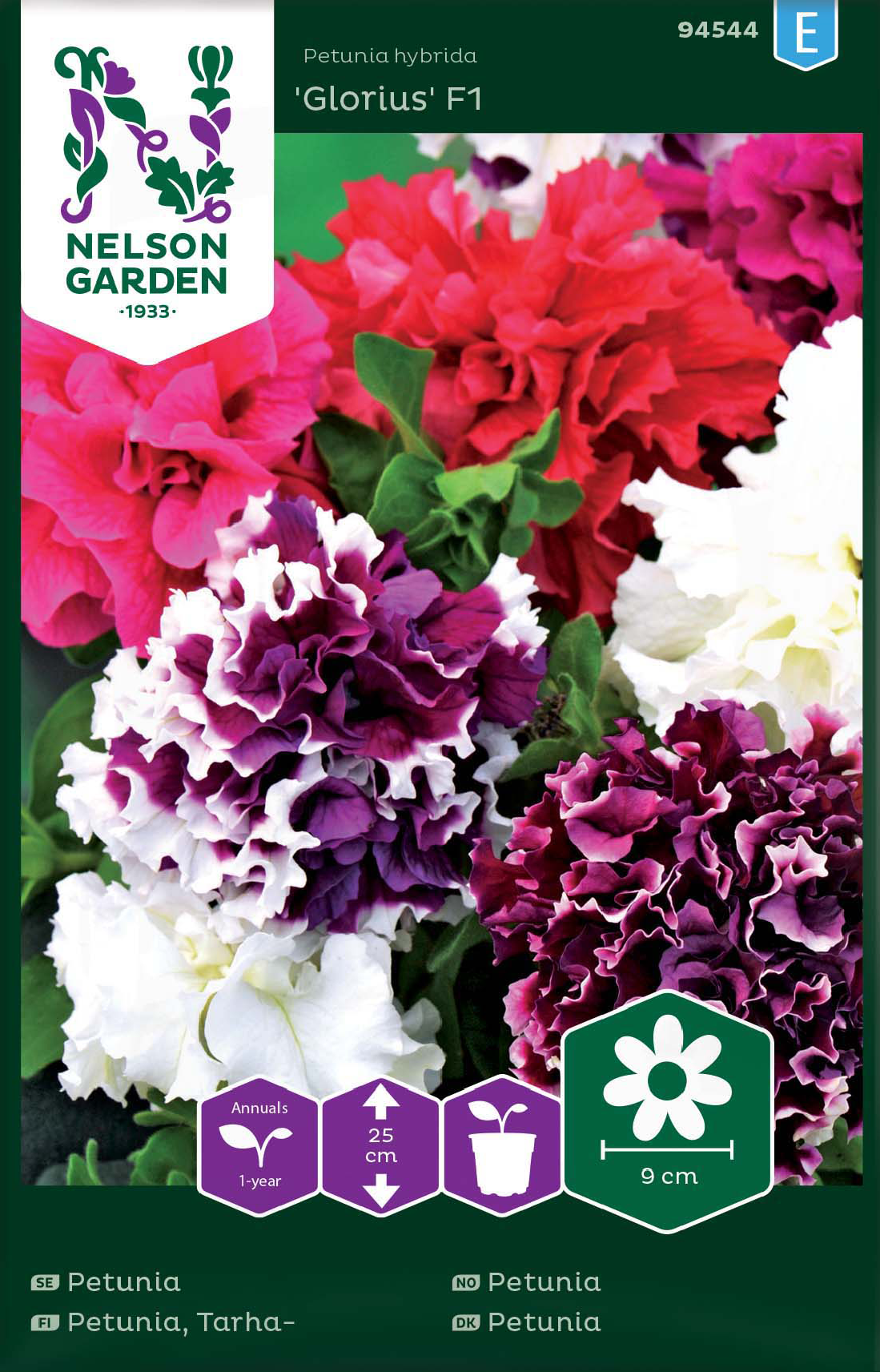 Petunia 'Glorious' F1 Mix frö - Fröer