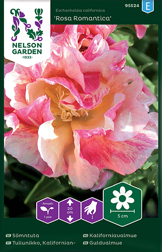 Sömntuta 'Rosa Romantica' frö - Fröer