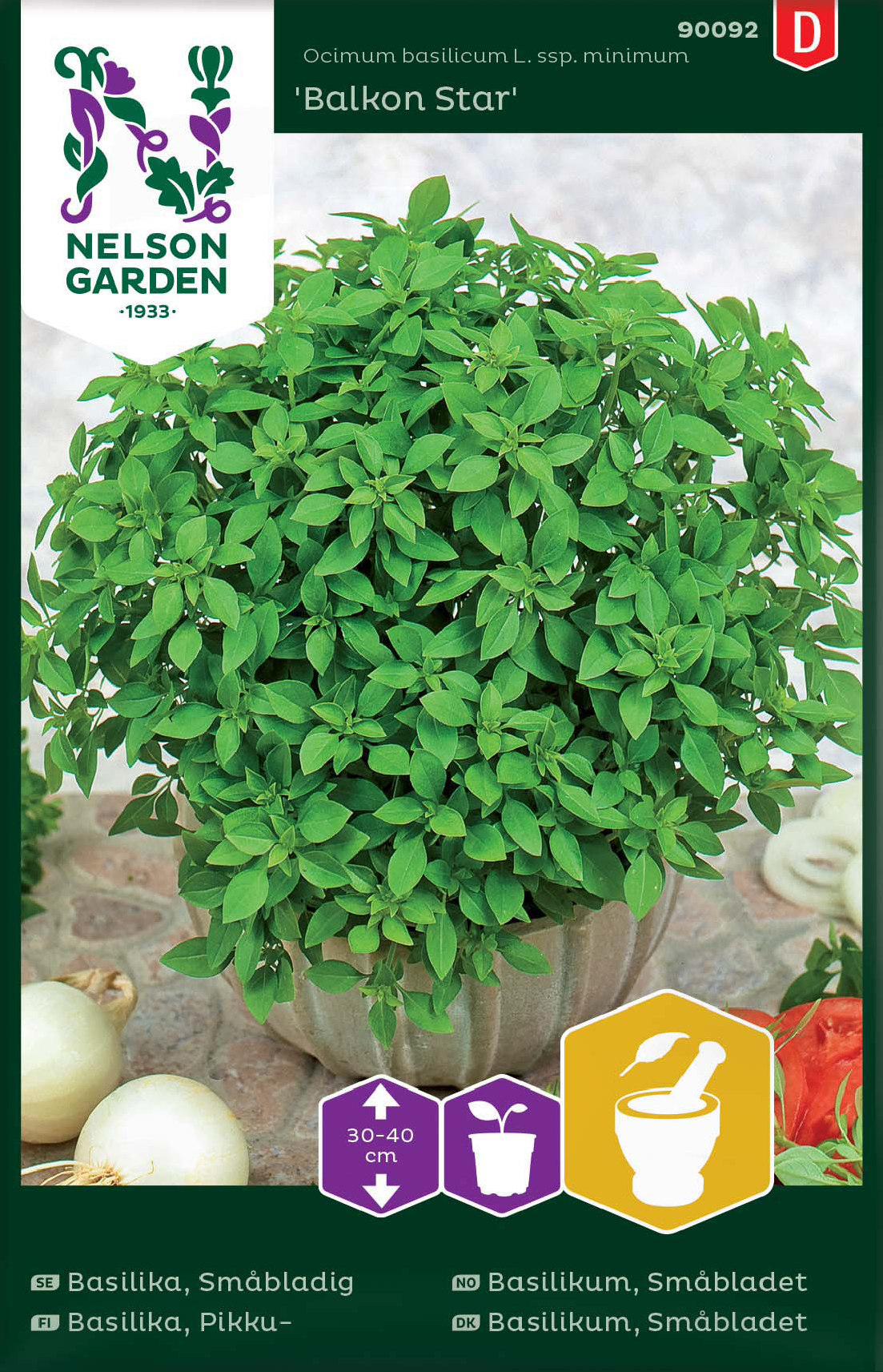 Basilika 'Balkon Star' - Fröer