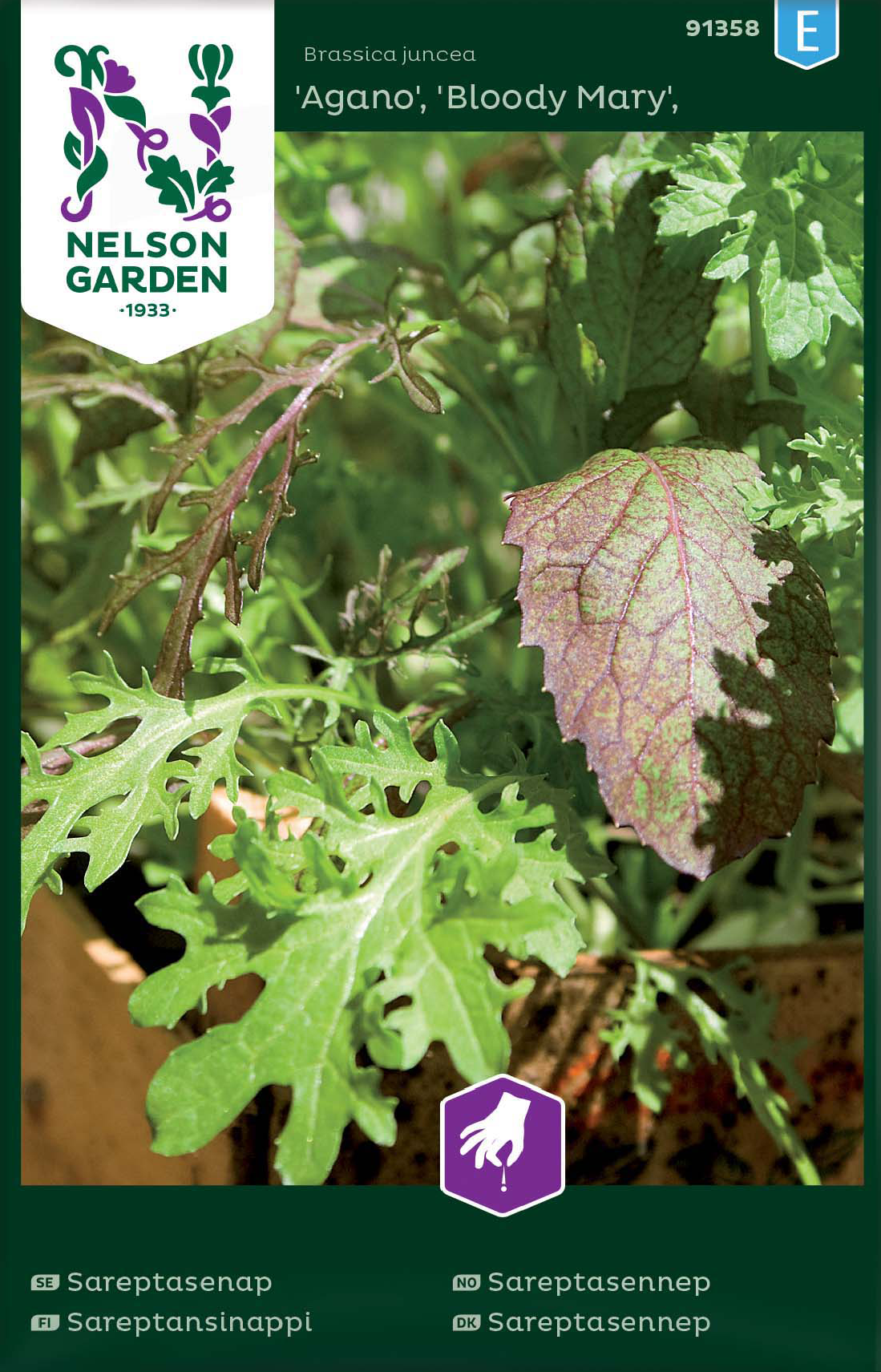 Sareptasenap, Mix - Fröer