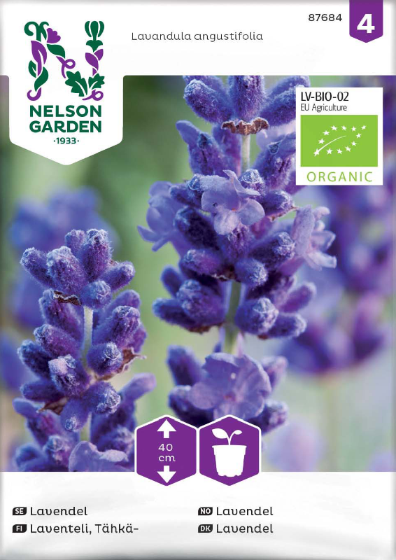Lavendel Organic frö - Fröer