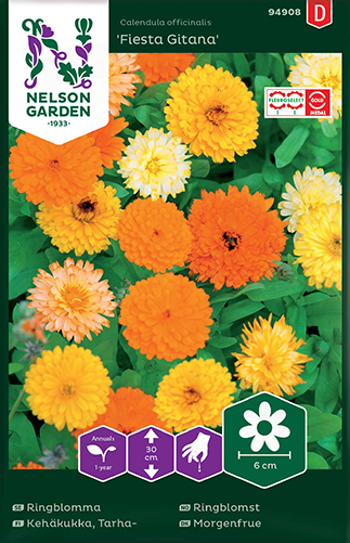Ringblomma 'Fiesta Gitana' frö - Fröer