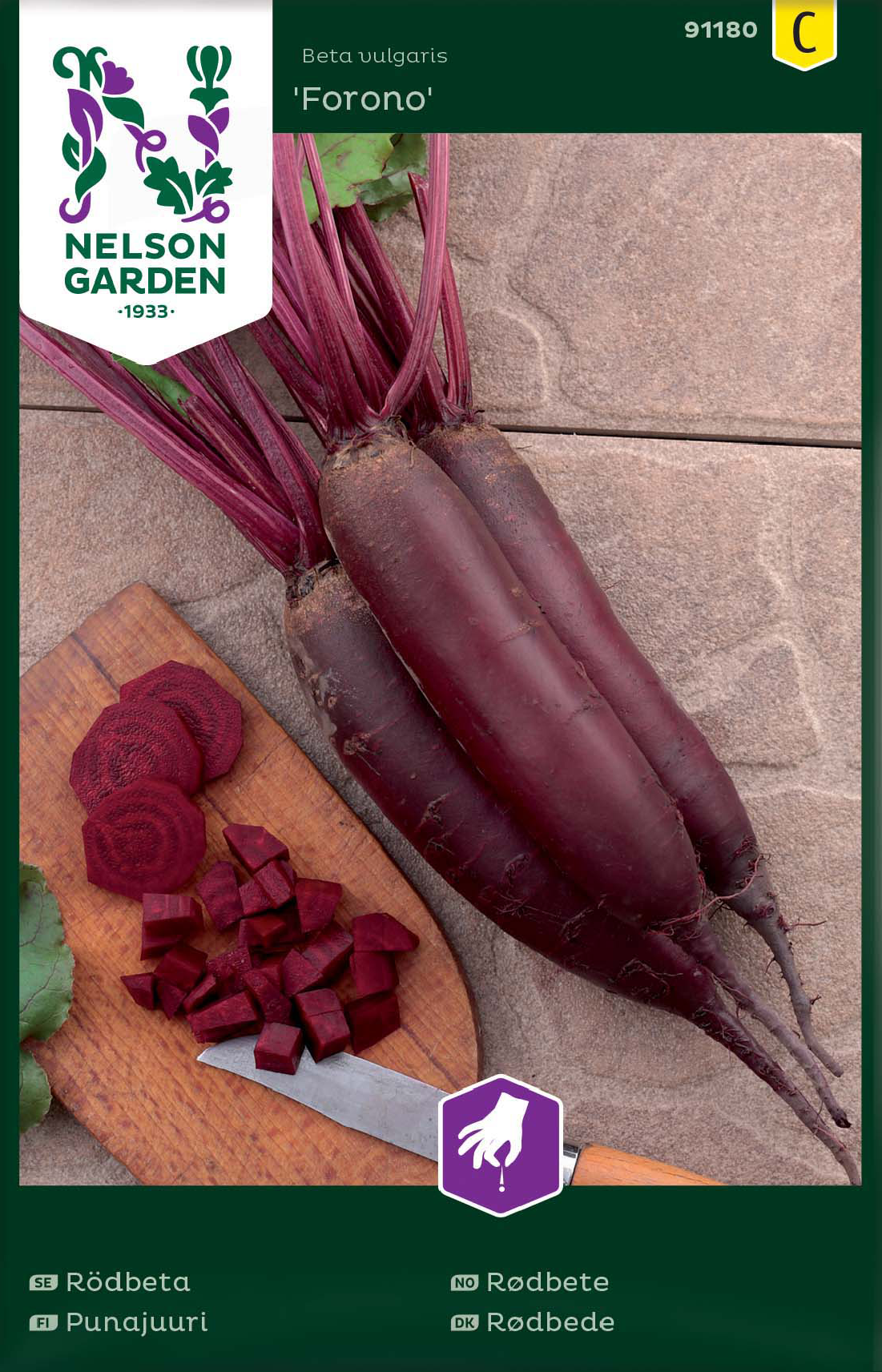 Rödbeta 'Forono' frö - Fröer