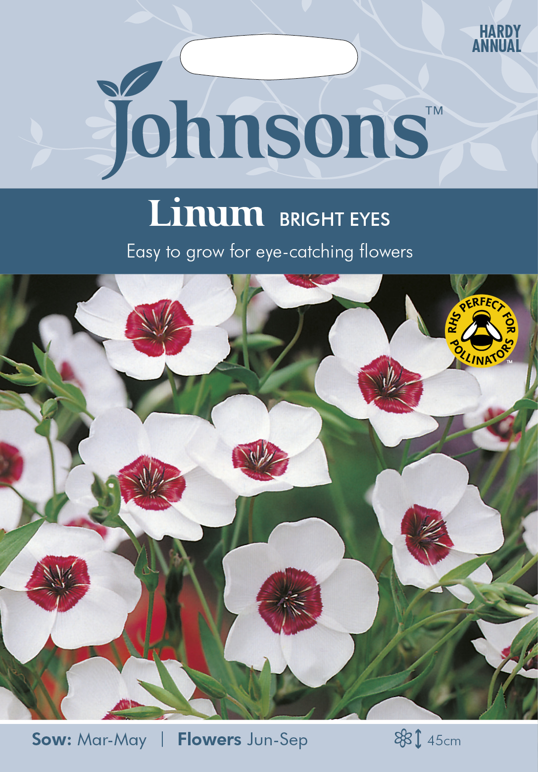 Blomsterlin 'Bright Eyes', frö - Fröer