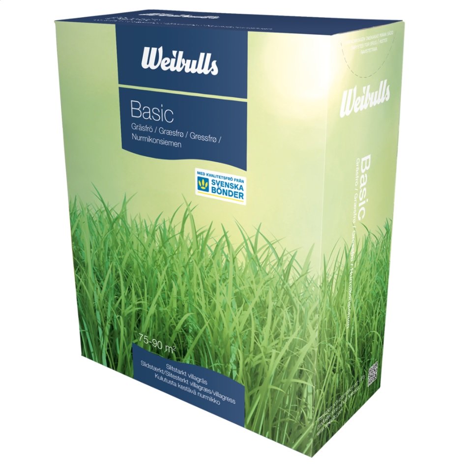 Weibulls Gräsfrö Basic 3 kg - Fröer