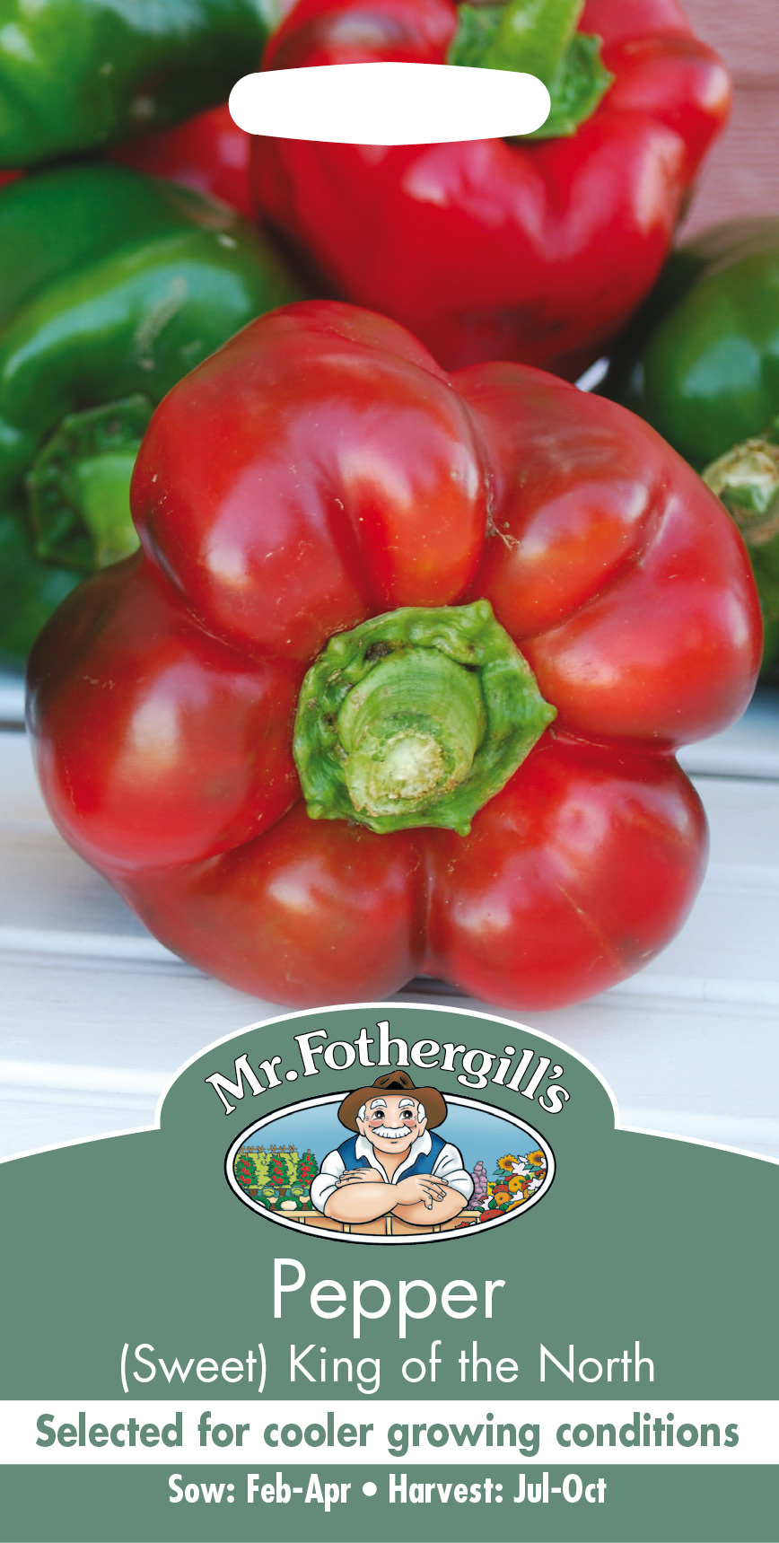 Paprika 'King Of The North' - Fröer