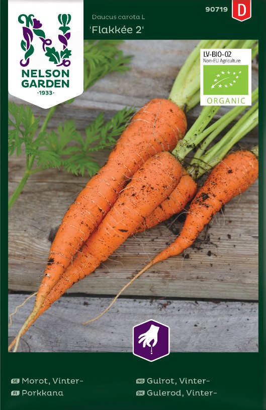 Vintermorot 'Flakkée 2' Organic frö - Fröer