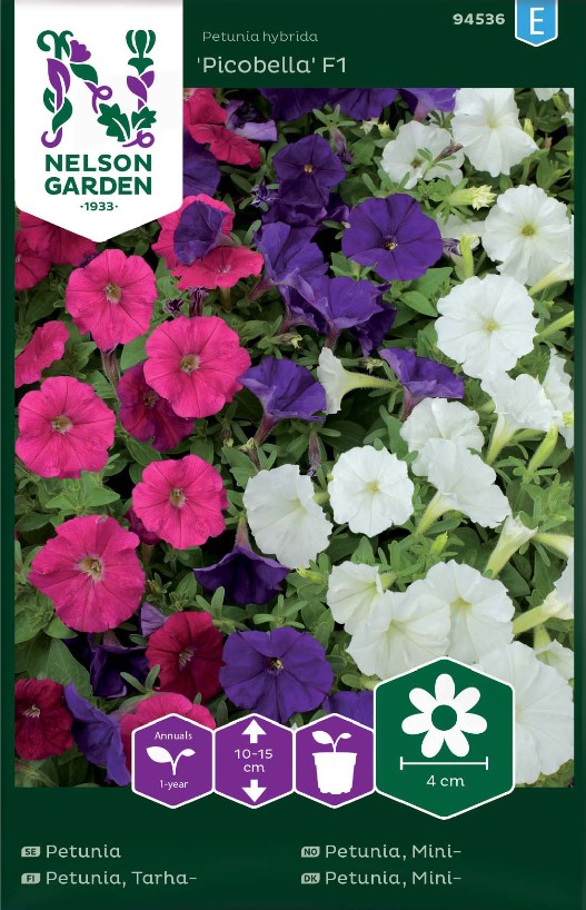 Petunia 'Picobella' F1 Mix frö - Fröer