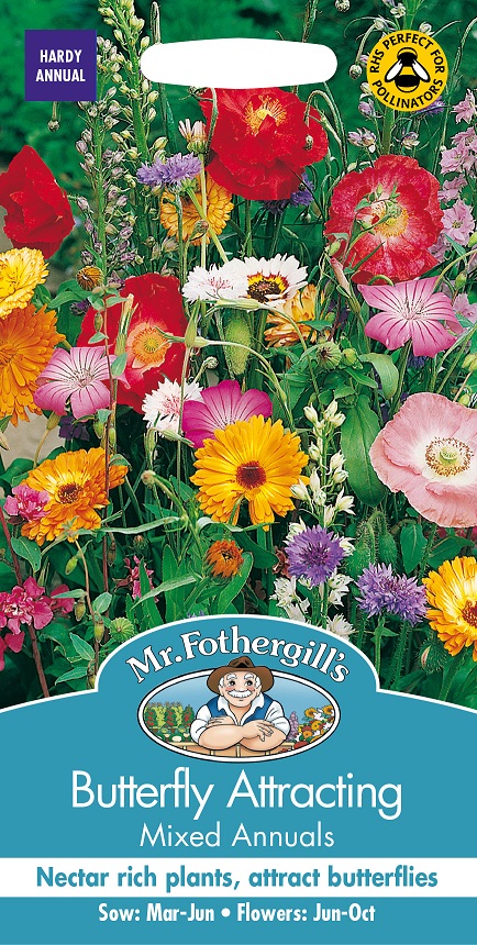 Sommarblommor 'Butterfly Attracting' mix, frö - Fröer