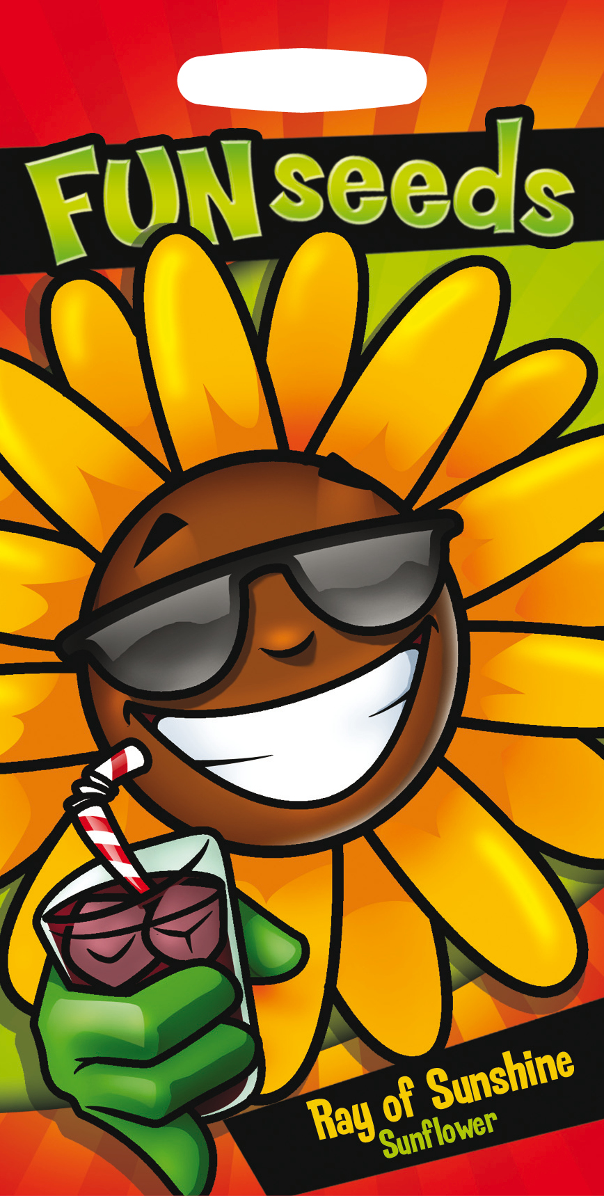 Funseeds: Solros 'Ray of sunshine', frö - Fröer