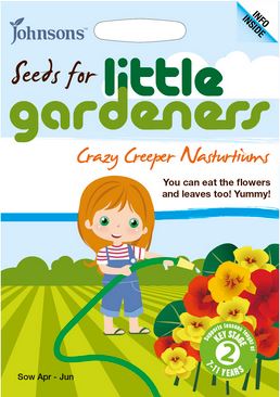 Indiankrasse, Little Gardeners - Fröer