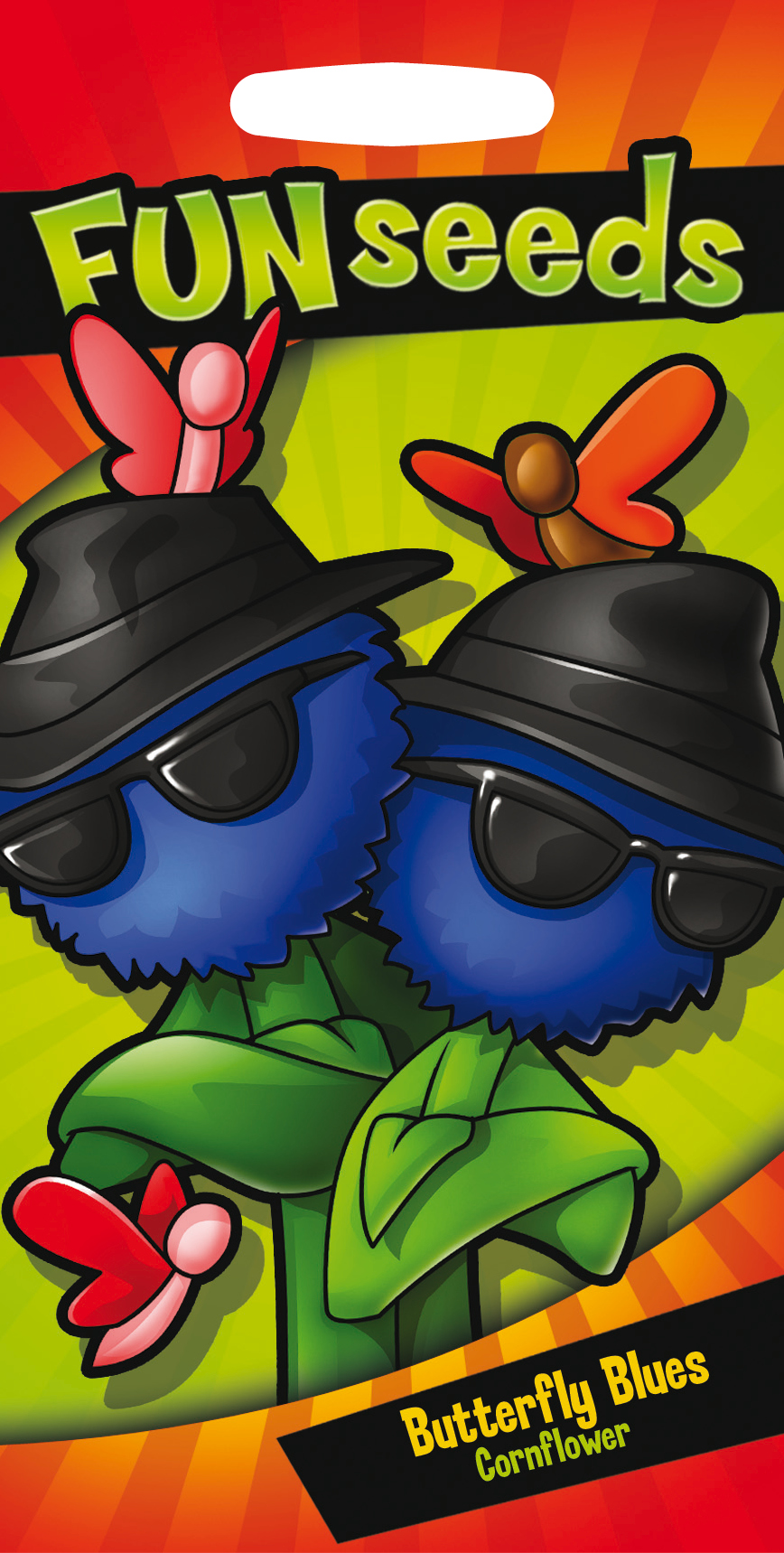 Funseeds: Blåklint 'Butterfly blues', frö - Fröer