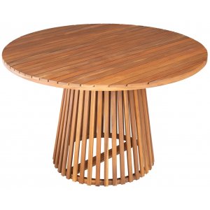 Storkö runt matbord i acacia Ø140 cm + Rengöringsspray för utemöbler
