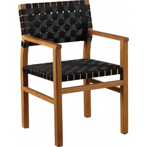 Saltö teakstol med sadelgjord + Rengöringsspray för utemöbler