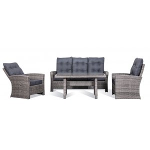 Liberty - utemöbelgrupp beige + Textilimpregnering för utemöbler