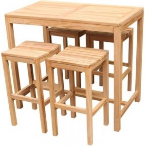 Bargrupp Bistro - 120x70 cm + Textilimpregnering för utemöbler