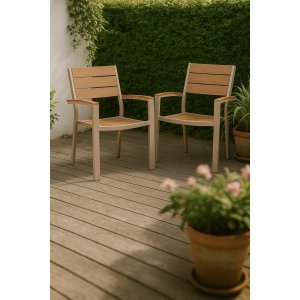 Las Vegas karmstol + Textilimpregnering för utemöbler