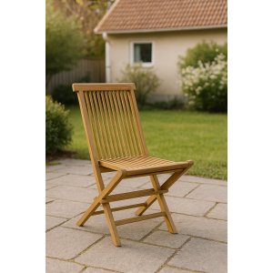 Saltö teakstol - Stol i Teak + Rengöringsspray för utemöbler