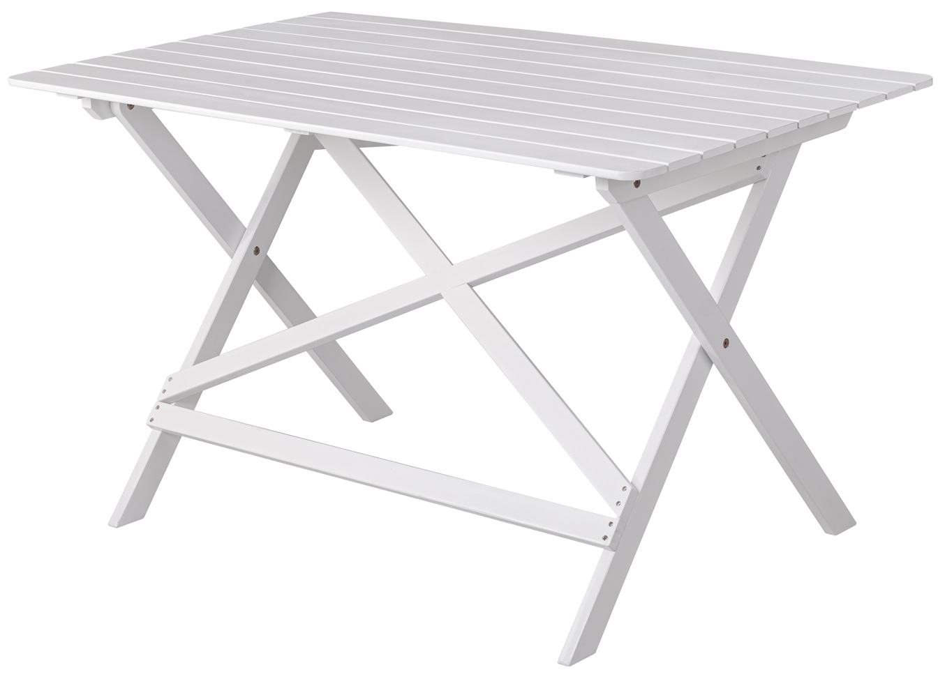 Knohult matbord 125 cm - Vit