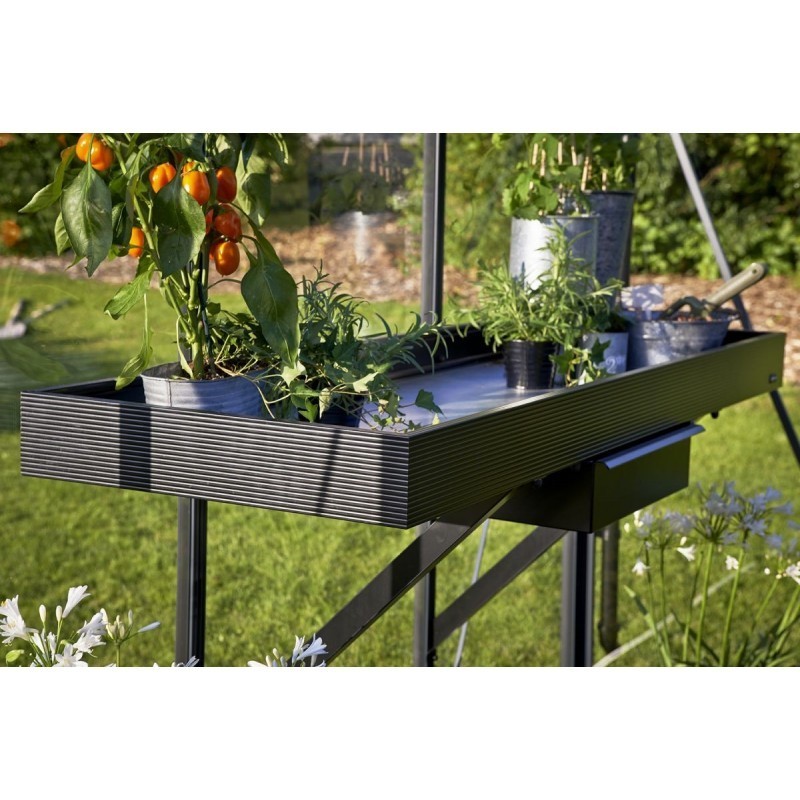 Integrerat växthusbord - 3 sektioner